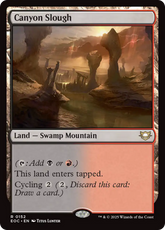 Lamaçal do Desfiladeiro / Canyon Slough - Magic: The Gathering - MoxLand